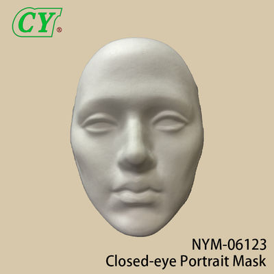 সাদা DIY পুরো মুখের মাস্ক পার্টি ফেস মাস্ক পাল্প উপাদান পেইন্টযোগ্য কাগজের মাস্ক হ্যালোউইনের জন্য